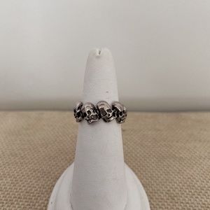 Sterling Silver Skull Ring